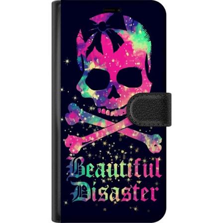 Samsung Galaxy S24 FE Lommeboketui Fargesprakende Skalle