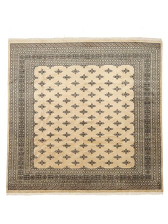 Medalionowy Duży Bucharski 2Ply Dywan 303X308 Wełna