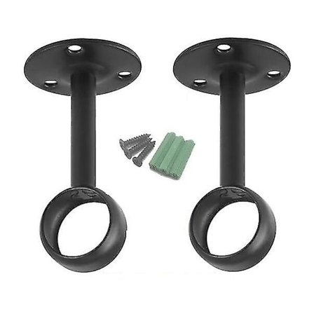 Gardinstangbrakett for gardinstang, takbrakett, gardinstangbrakett, 2 stk.