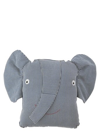 OYOY MINI | Erik Elephant Denim Cushion | 44X14X32CM x 44