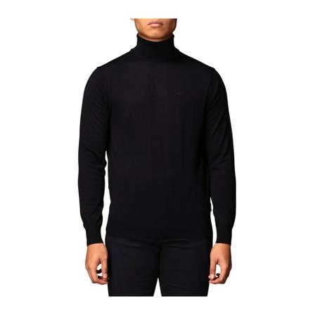 Armani Exchange Turtlenecks Sort, Herre Rullekraver