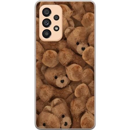 Samsung Galaxy A53 5G Gjennomsiktig deksel Teddybjørner