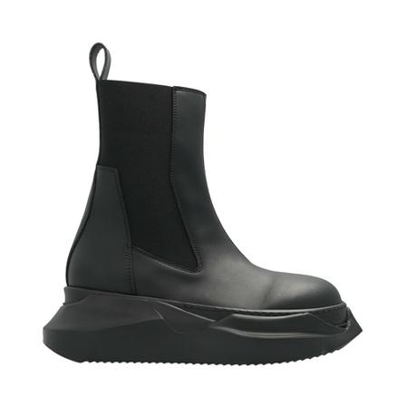 Rick Owens Beatle Abstract Chelsea Støvler Sort, Dame, Størrelse: 37 EU