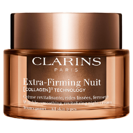 Clarins Extra-Firming Nuit Wrinkle-smoothing, revitalizing night cream All skin types Nattcreme Unisex 50 ML