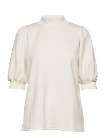 21 The Puff Blouse Blouses Short-sleeved Vit My Essential Wardrobe