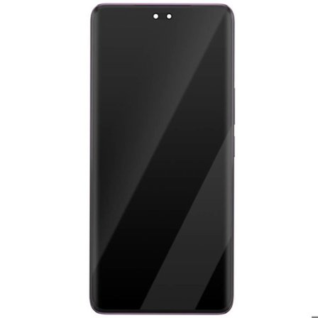 Fullständig LCD-skärm för Honor Magic 7 Lite Original med chassi och pekskärm Honor Lila