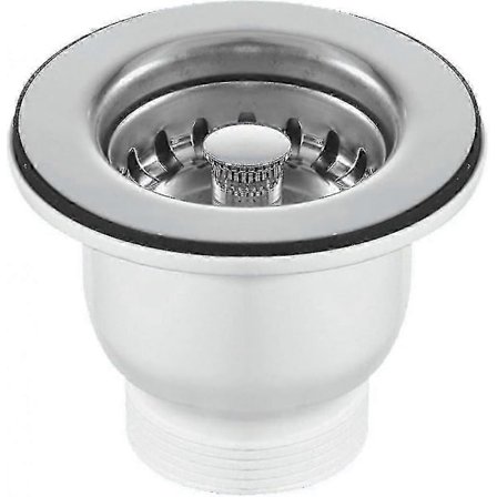 85mm Krom Belfast Vask Kurve Si Affald - Passer til 60mm Hul[HK]