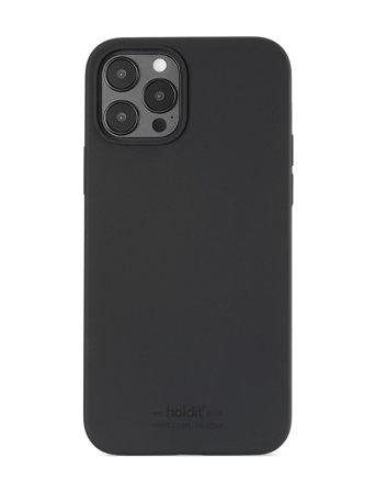 Holdit Silicone Case Black - Black - IPHONE 12-12PRO