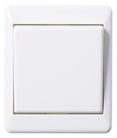 Elko EKO07591 Strömbrytare renvit, skruvanslutning, IP21 1-polig, Strömbrytare & vägguttag