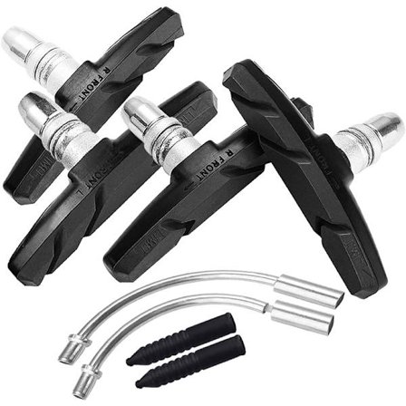 2 paria jarrupaloja, polkupyörän V-jarrupalat sopivat V-jarruille, 2