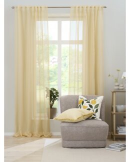 Multibåndslengde Moa ensfarget 2-pk Gul - Linea