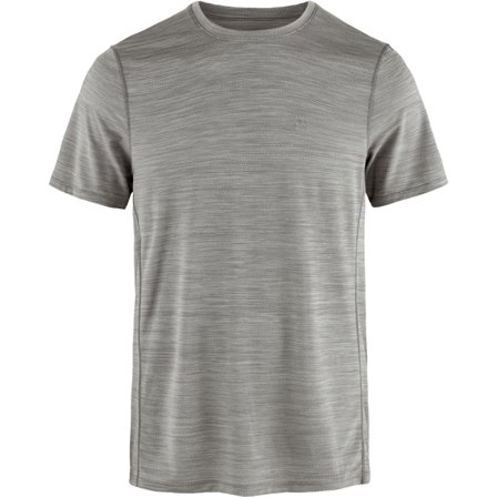Fjällräven Abisko Lite SS XL - male - Grey-Melange - T-Skjortes & tank Topps