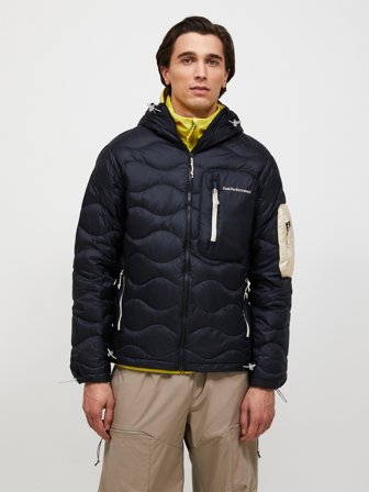 Helium Utility Down Hood Jacket Men