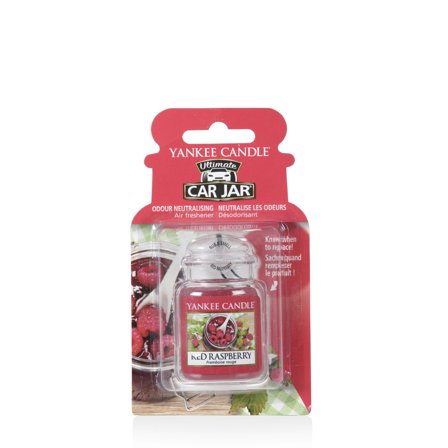 Yankee Candle Car Jar Ultimate Red Raspberry 1pz - Profumo per Automobile