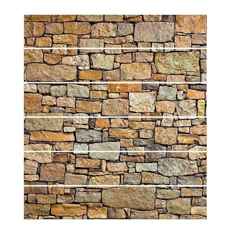 Trappe Dekoration Stickers Selvklæbende Sten Kunst Trappe Dekaler Væg Dekoration Aftagelige Tapet Væg Stickers