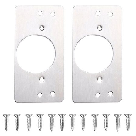 Reparationsplatta för gångjärn 2-pack