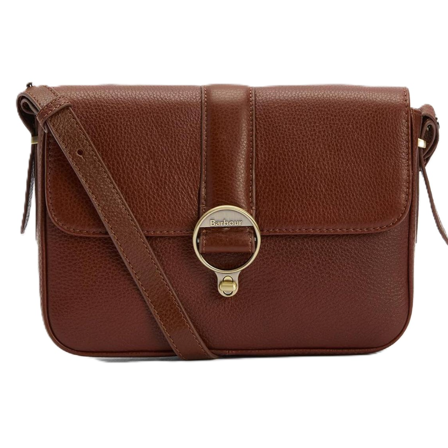Barbour W's Rosa Leather Crossbody Bag Brown