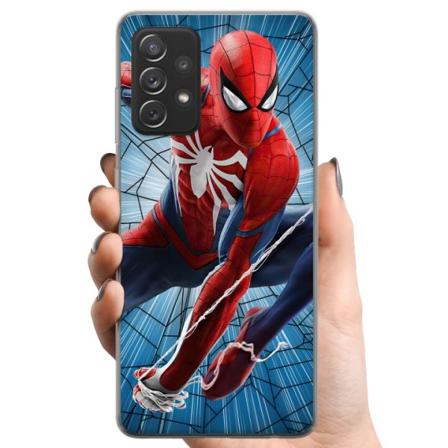 Samsung Galaxy A52 5G TPU Mobilcover Spidermand