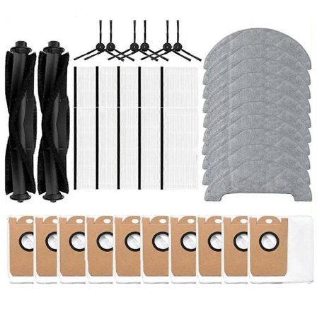 Lisätarvikkeet Q6 Pro, L6 Pro, T10+, L11 ja L11 Pro -malleille: suodatinmoppi, pölypussin osat