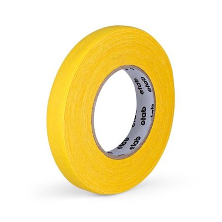 ETAB Tejp textil matt 19mmx50m gul - Lyreco - Emballage och lagerutrustning - Packtejper - Väv- och Silvertejp