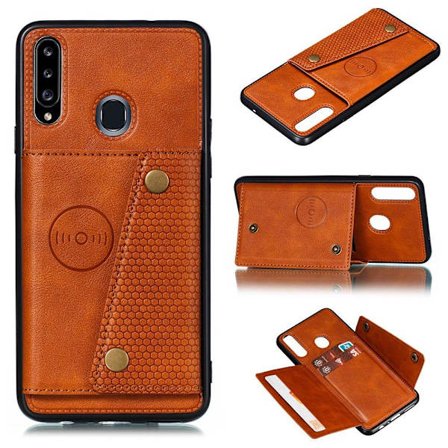 Samsung Galaxy A20S - Skal med Korthållare