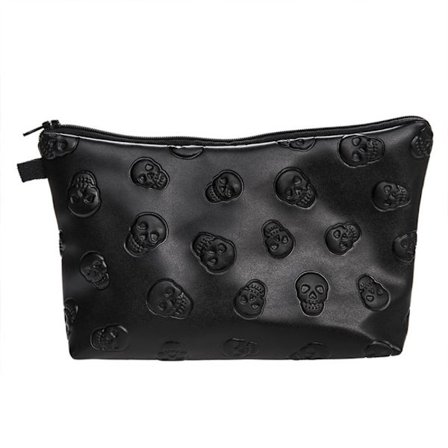 Skull Makeup Bag Rejse Kosmetisk Taske Makeup Taske