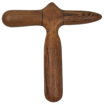 Massageverktyg i Trä - Hammare för Djup Avkoppling Mörkbrun