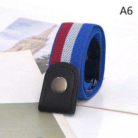 Damer Elastisk dovenbælte dame uden spænde bælte jeans kjole elastisk