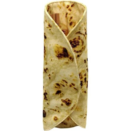 Pennfodral Roligt Burrito Rullfodral Imitationspannkaka Pizza
