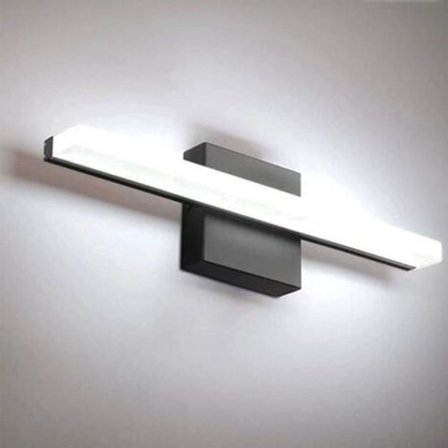 LED Badrumsspegellampa 8W 40CM IP44 4000K Badrumsbelysning 400x80x45mm Vägglampa