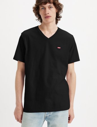 Levi's Original Hm Vneck Mineral Blac - Black - XL