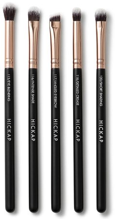 HICKAP Classic Eye Set, Makeup, Makeupbørster, Makeupbørstesæt