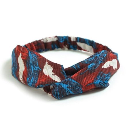 Elastisk Hårbånd med Twist Knude - Stilfuldt og Behageligt