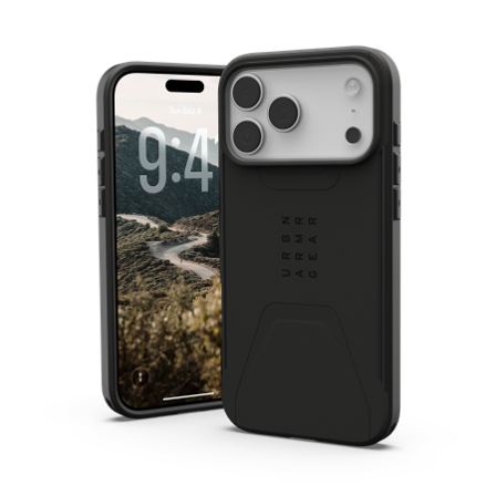 UAG Civilian MagSafe Case for iPhone 17 Pro Max - musta