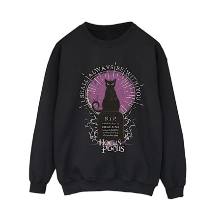 Disney Dam/Kvinnor Hocus Pocus RIP Emily Binx Sweatshirt M Svart