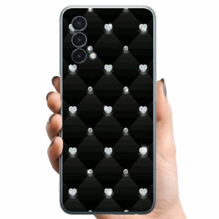 Oneplus Nord N200 5g Tpu Mobilskal Bling Heart