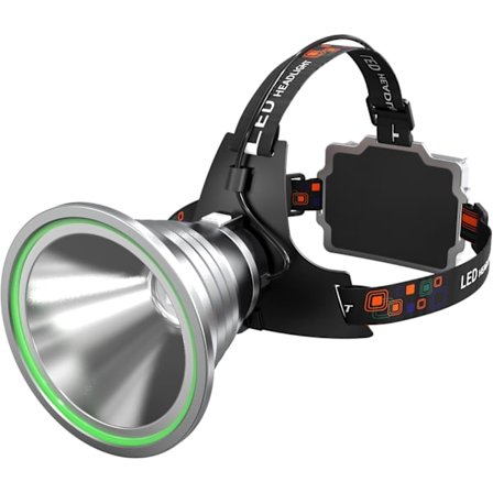 2025 Seneste Model Vaskebjørnjagt Lys, Høj Effekt LED Pandelampe Spotlight, Vandtæt Super Lys Genopladelig Forlygte med Bevægelsessensor