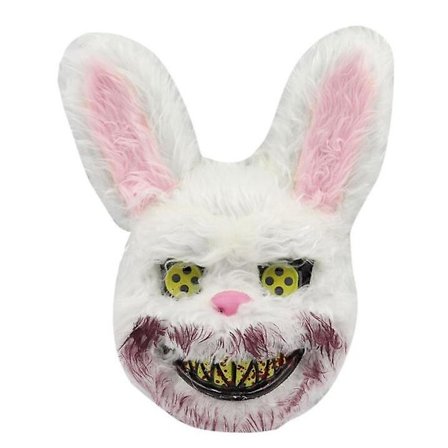 Halloween läskig björn mask, blodig nallebjörn mask