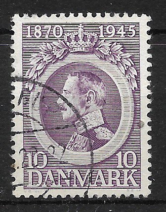 Danmark - AFA 290y - Stemplet