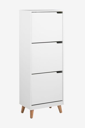 AC Design Furniture - Skoskåp Bjoorn - Vit - Skoskåp - Från Homeroom