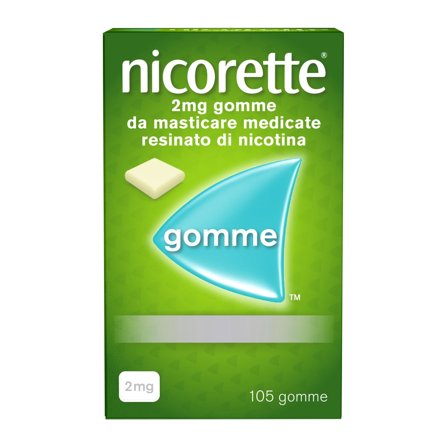 Nicorette 105 Gomme Masticabili Smettere di Fumare