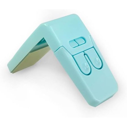 6 stk. Højre Vinkel Skuffe Lås Børnesikring Baby Sikkerhedslås Anti-klemme Skuffe Lås Beskyttende Lås Køleskabslås Skabslås Skab sikkerhedslås (Farve 