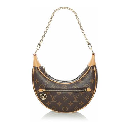 Louis Vuitton Vintage, Pre-owned Bag Bruin, Dames, Maat:ONE Size,leather