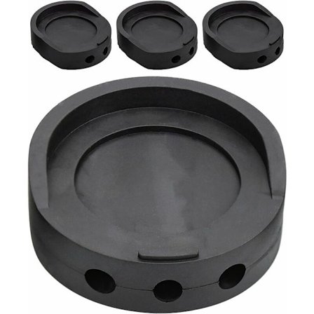 4 stk Anti Vibrasjonsputer, Anti Vibrasjonsmatte Vaskemaskin Gni