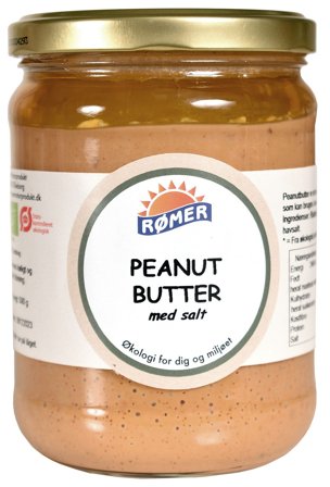Rømer Peanut Butter Ø 500 g, Helse & Madvarer, Smørepålæg, Peanutbutter