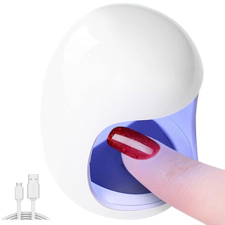 Nail Phototherapy Lamp, Usb Mini Nail Uv Light,automatic Sensor Nail Art Tools For Fingernail & Toenail