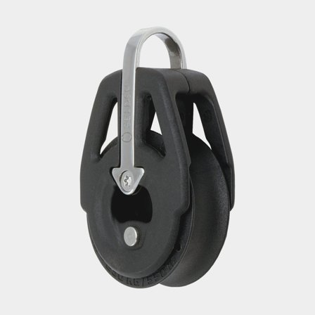 Poulie simple Seldén BBB 40, fixe, à roulement à billes, convient pour cordages Ø6 - 10 mm