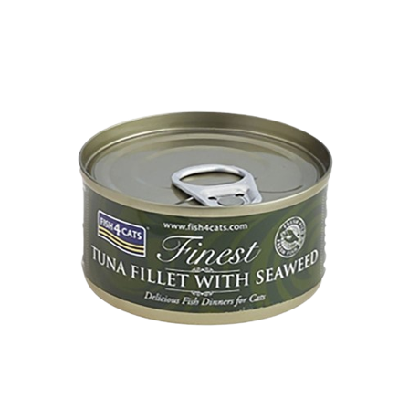 Fish4Cats - Våtfôr med tunfisk og tang 70g - Katt - Kattefôr & kattemat - Våtfôr og våtmat - ZOO.no