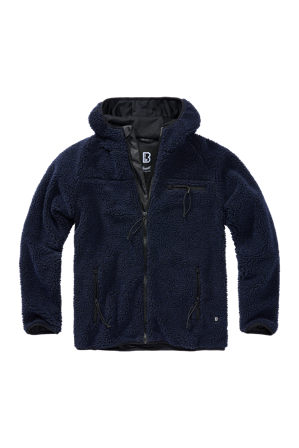 Jas Brandit Teddyfleece Worker Marineblauw L
