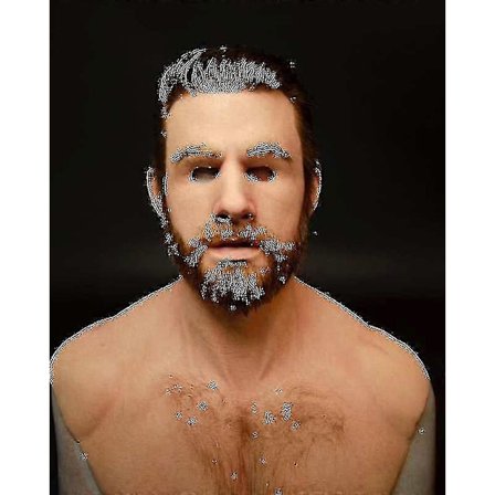 Latex Ansigtsmaske Mandlig Udklædning Cosplay Halloween Fest Rekvisit (kui)